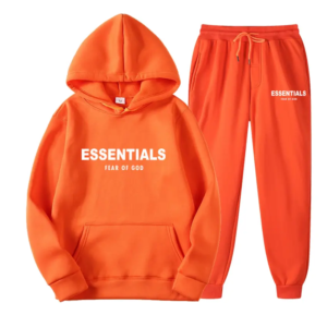 Chándal naranja Essentials Logo