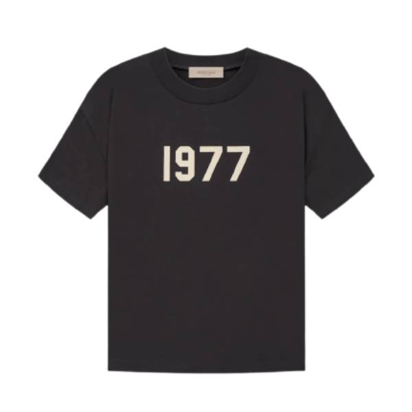 Essentials-1977-Black-T-Shirt-1 (2) Camiseta Essentials Logo Negra