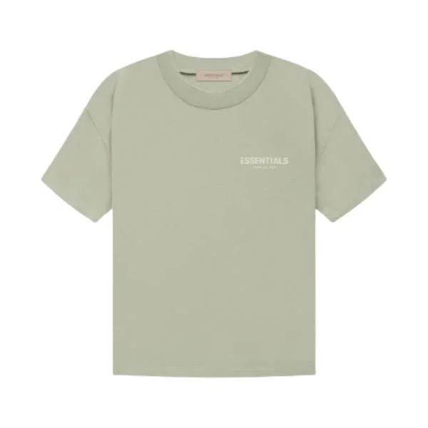 Essentials-Wheat-T-Shirt-1 Camiseta gris Essentials Logo