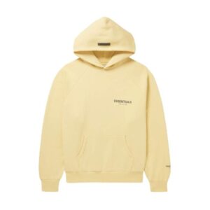 sudadera Essentials logo crema