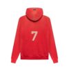 Sudadera roja con logotipo Essentials