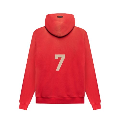 Fear-of-God-7-Hoodie-Essentials-2 Sudadera roja con logotipo Essentials