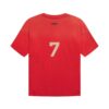 Camiseta roja Essentials Logo