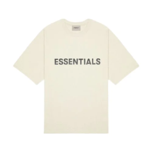 Camiseta Essentials Logo blanca