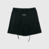 Short negro Essentials con logotipo