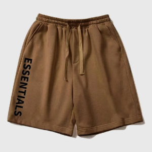 Shorts marrones Essentials Logo