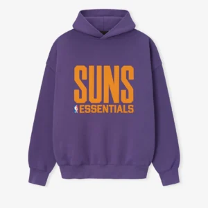 sudadera Essentials logo violeta