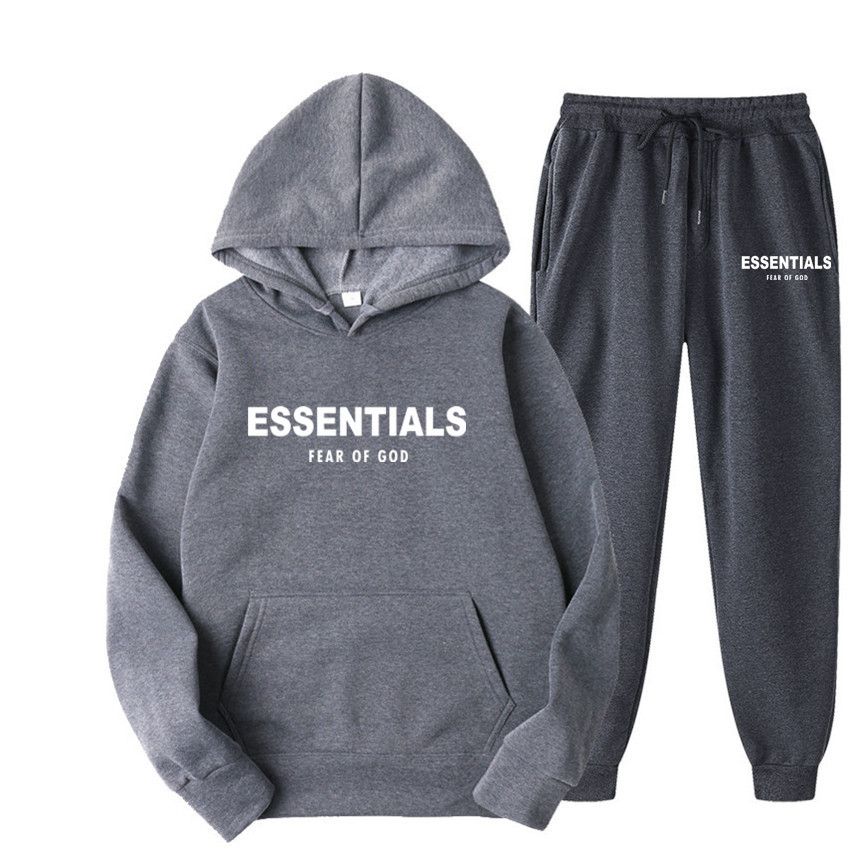 produt16 Chándal gris Essentials con logotipo