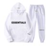 Chándal blanco Essentials Logo