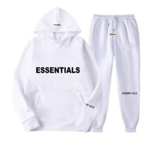 Chándal blanco Essentials Logo
